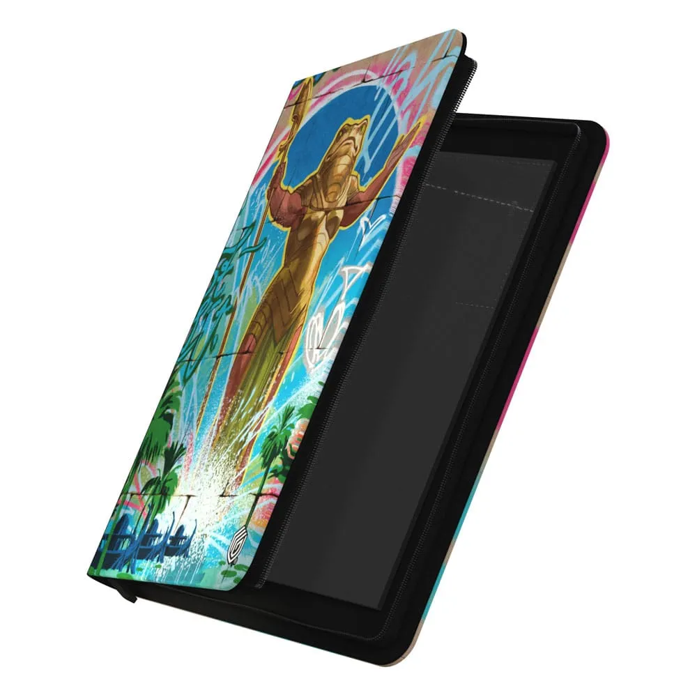 Ultimate Guard Zipfolio 18-Pocket Xenoskin (360 double-sleeved cards) Magic: The Gathering "Aetherdrift" - Sab-Sunen Luxa Embodied